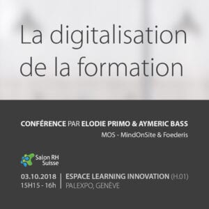 salon rh suisse conférence formation digitale