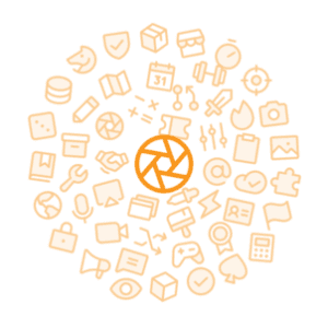 picto orange ecosystem digital learning