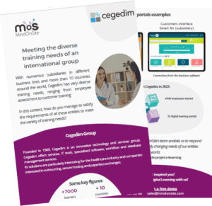 customer case study cegedim digital learning lms