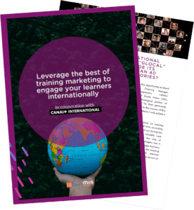 smart paper digital learning customer case study canal+ training marketing