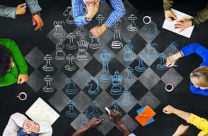 Chess Board Game Sports Playing Concept